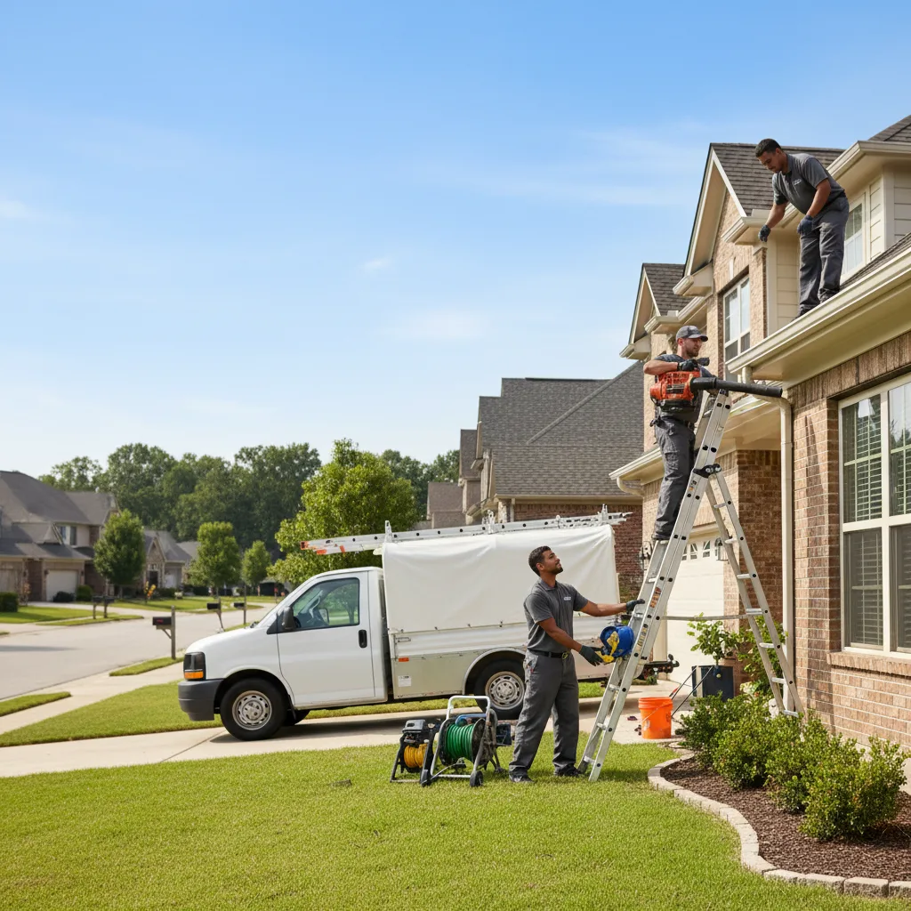 Home Gutter Service in Mcadoo, TX near me